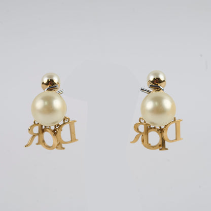 Christian Dior Tribale Earrings with Pearls & Crystal Costume Jewellery - photo 2