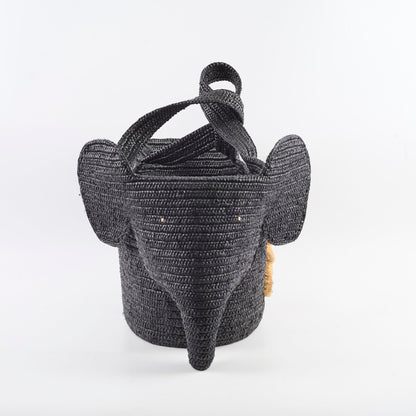 Loewe Elephant Medium Basket Black - photo 3
