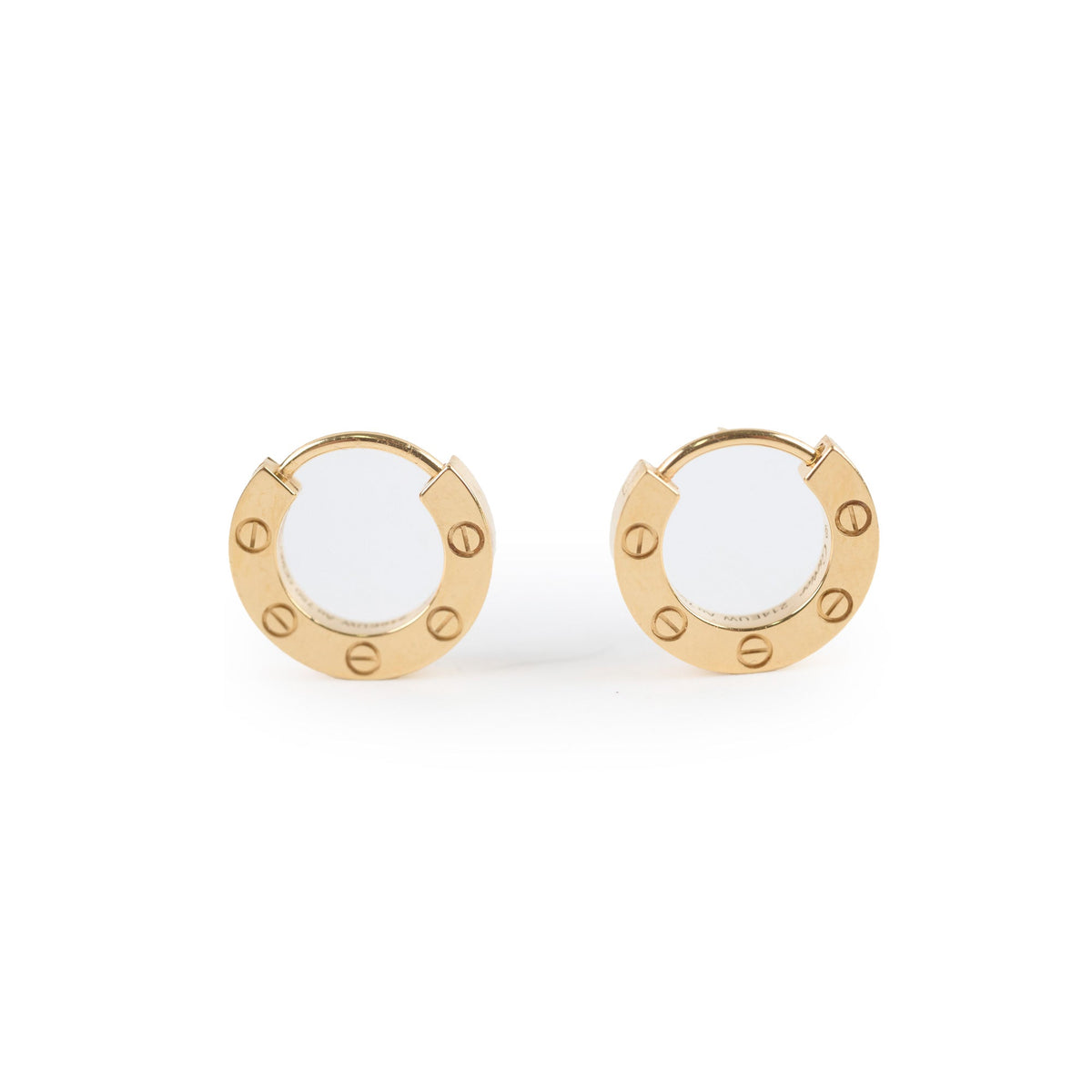 Cartier Love Single Hoop 18k Yellow Gold (pair) - photo 1