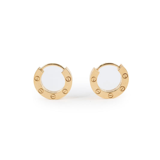 Cartier Love Single Hoop 18k Yellow Gold (pair) - photo 1