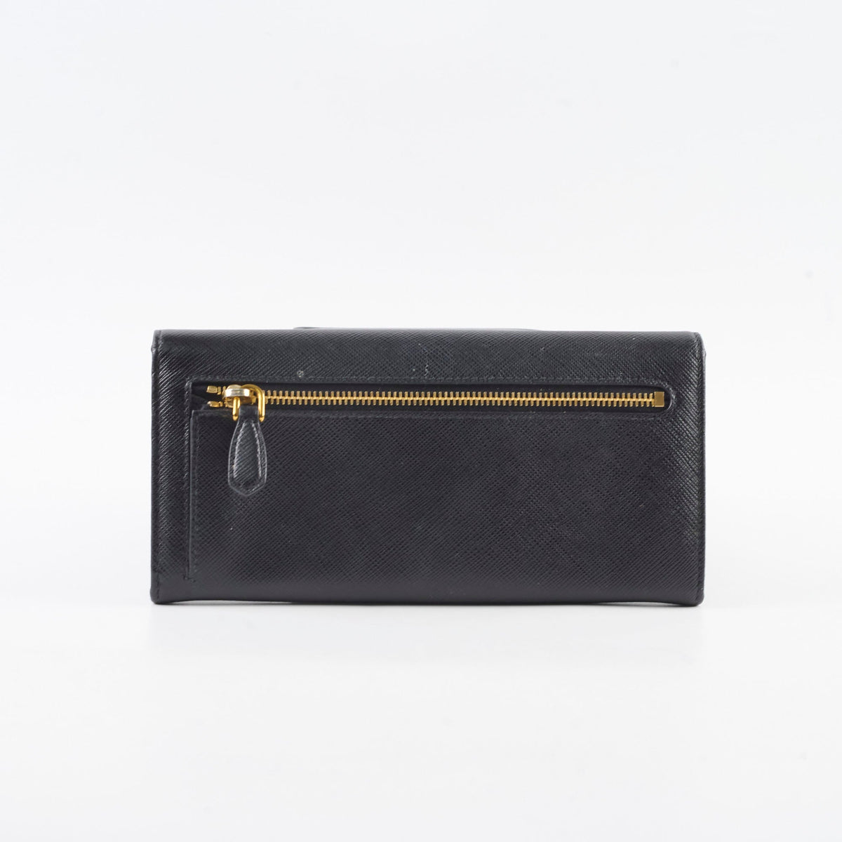 Prada Saffiano Black Long Wallet - photo 2