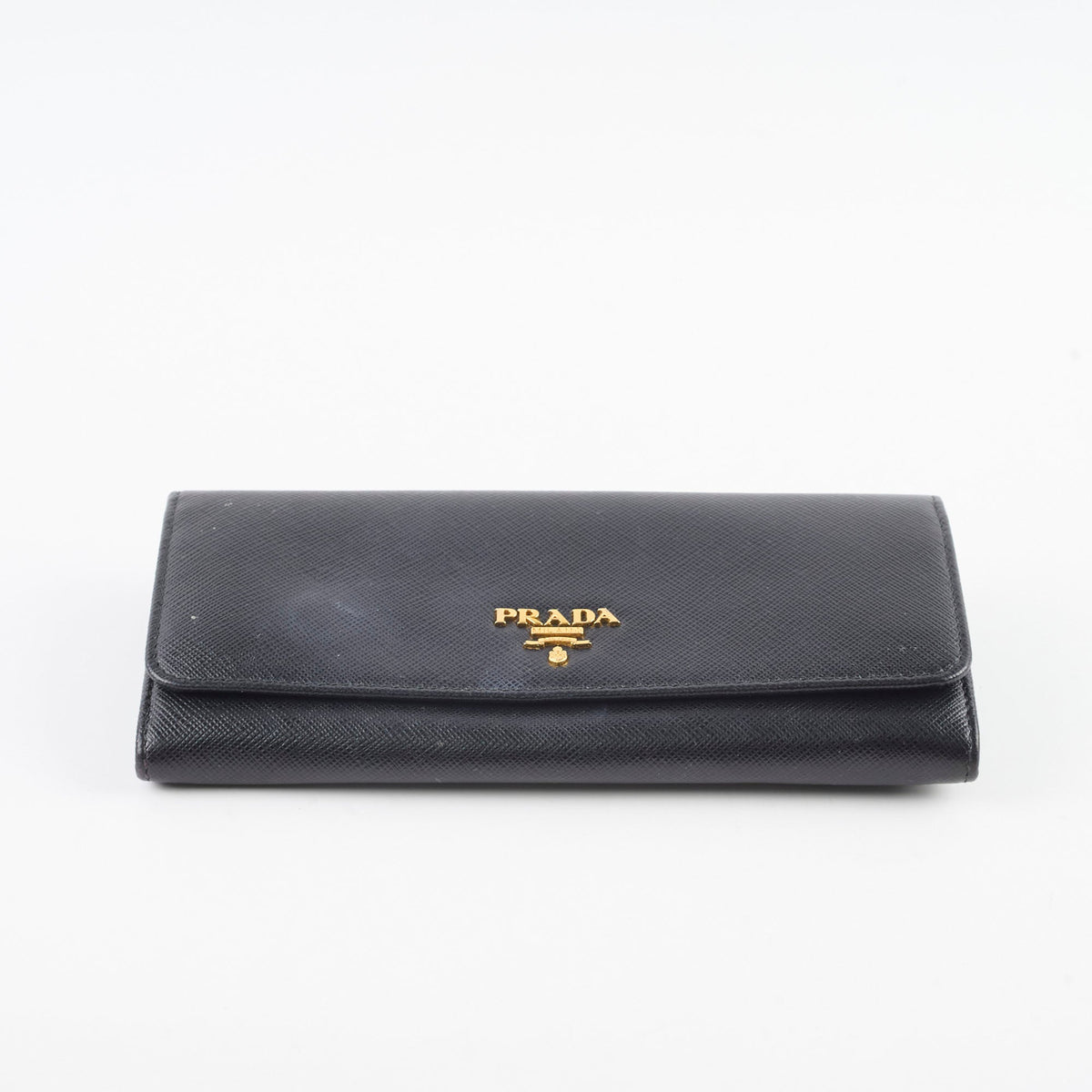 Prada Saffiano Black Long Wallet - photo 4