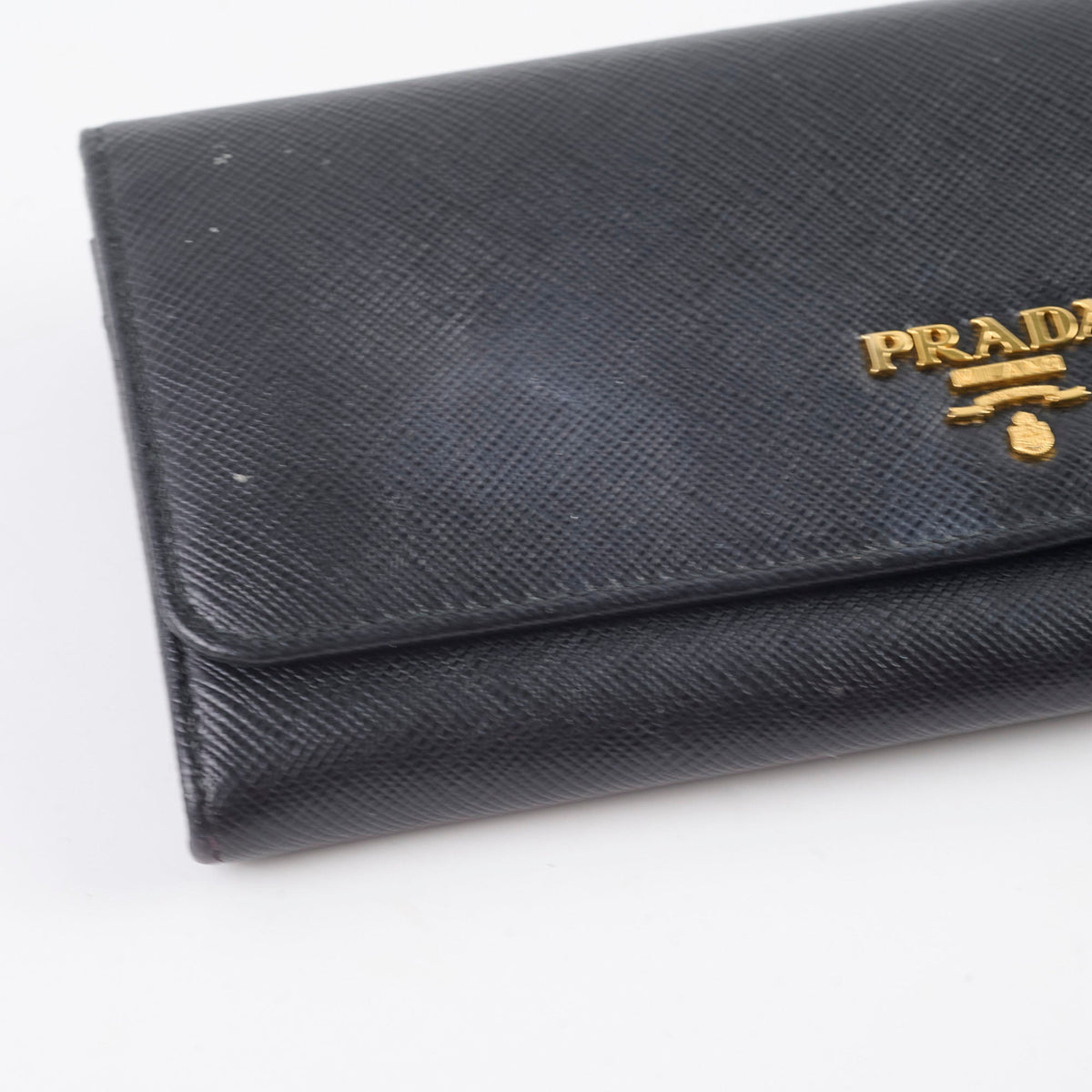 Prada Saffiano Black Long Wallet - photo 9