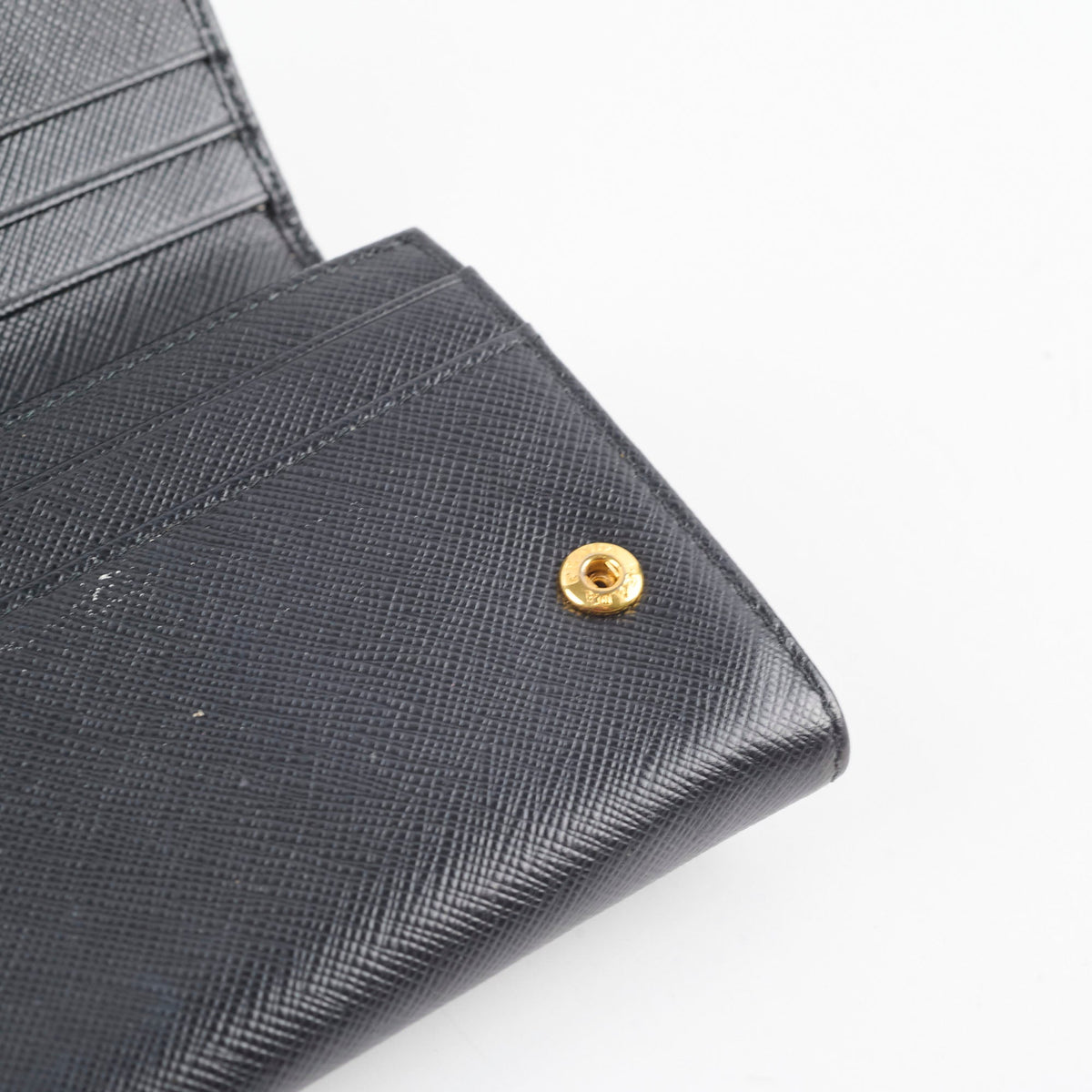 Prada Saffiano Black Long Wallet - photo 7