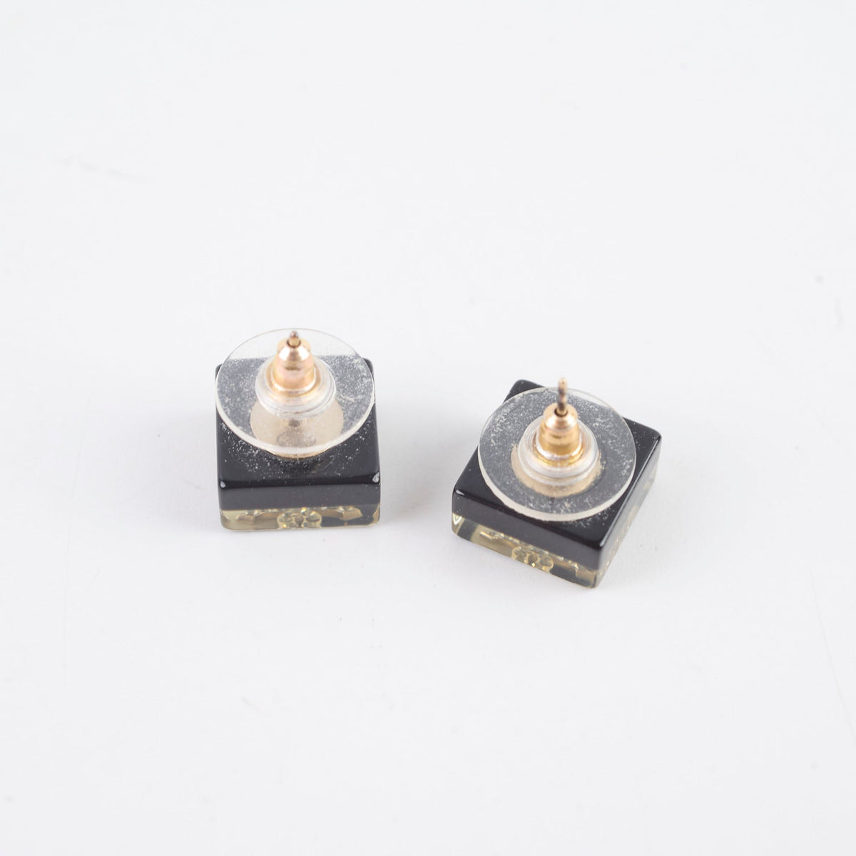 Chanel Check Stud CC Earrings - photo 3