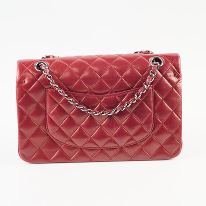 Chanel Classic Flap Medium M/L Lambskin Dark Red (10 Series) - photo 3