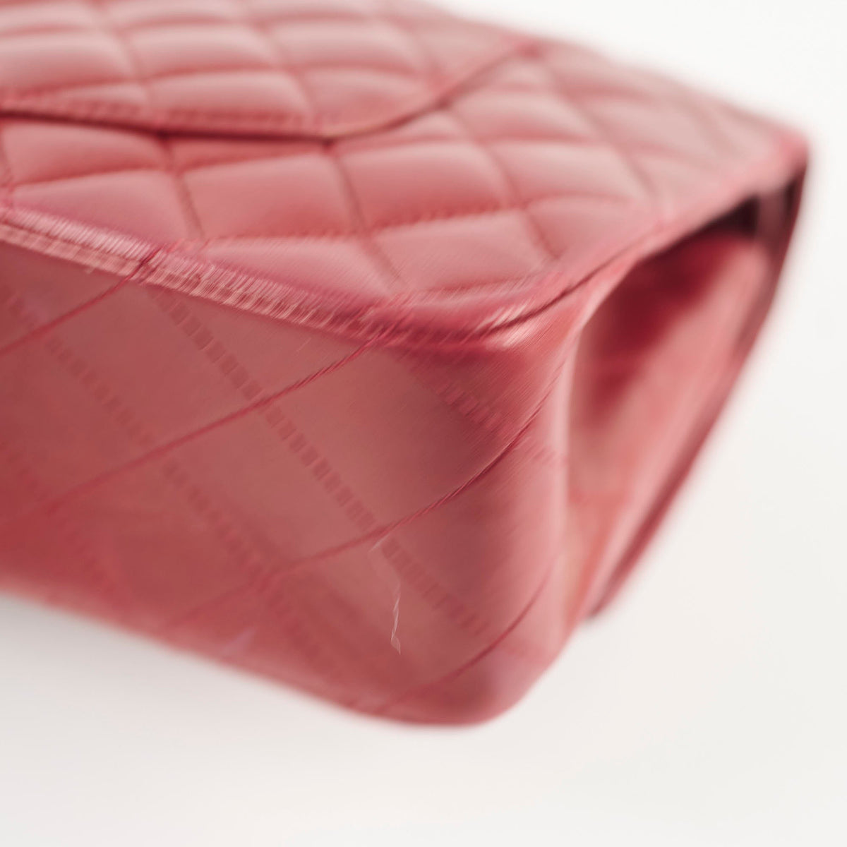 Chanel Classic Flap Medium M/L Lambskin Dark Red (10 Series) - photo 20