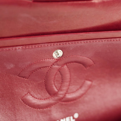 Chanel Classic Flap Medium M/L Lambskin Dark Red (10 Series) - photo 13