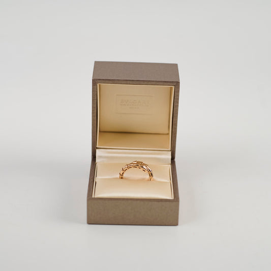 Bvlgari Serpenti Viper Ring Pink Gold Size L - photo 2