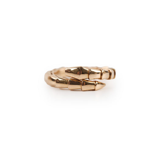 Bvlgari Serpenti Viper Ring Pink Gold Size L - photo 1
