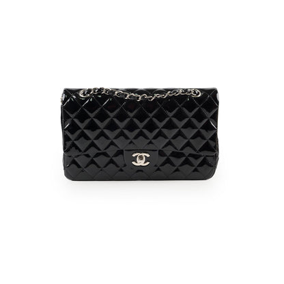 Chanel Classic Flap Medium M/L Patent Black (13 Series) - photo 1