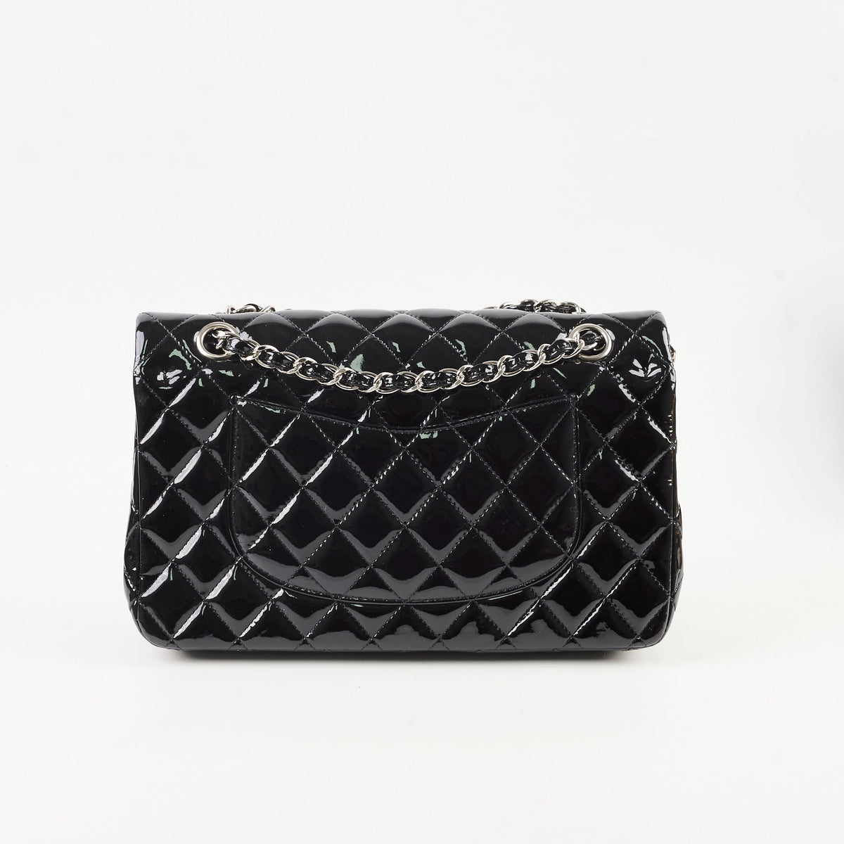 Chanel Classic Flap Medium M/L Patent Black (13 Series) - photo 3