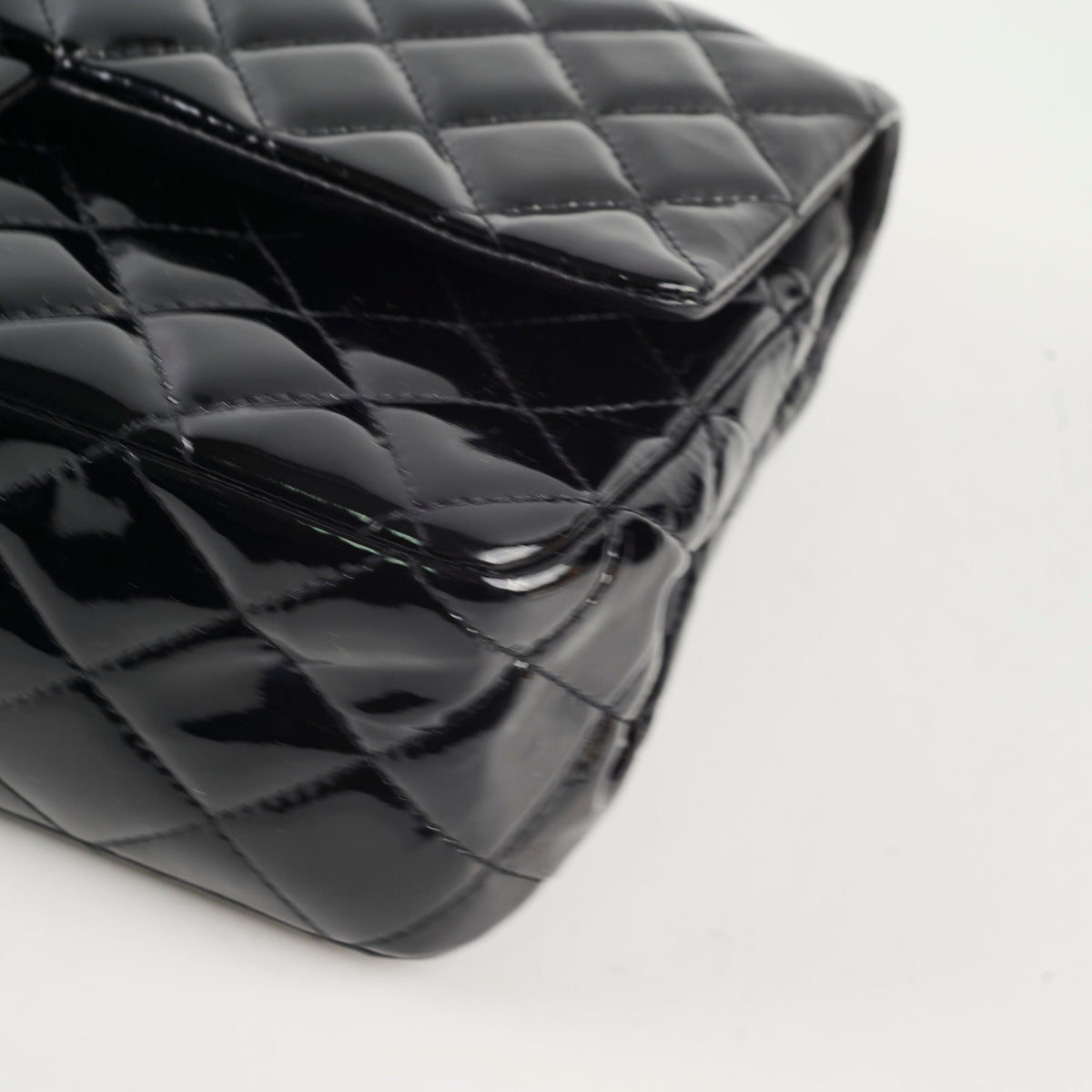 Chanel Classic Flap Medium M/L Patent Black (13 Series) - photo 18