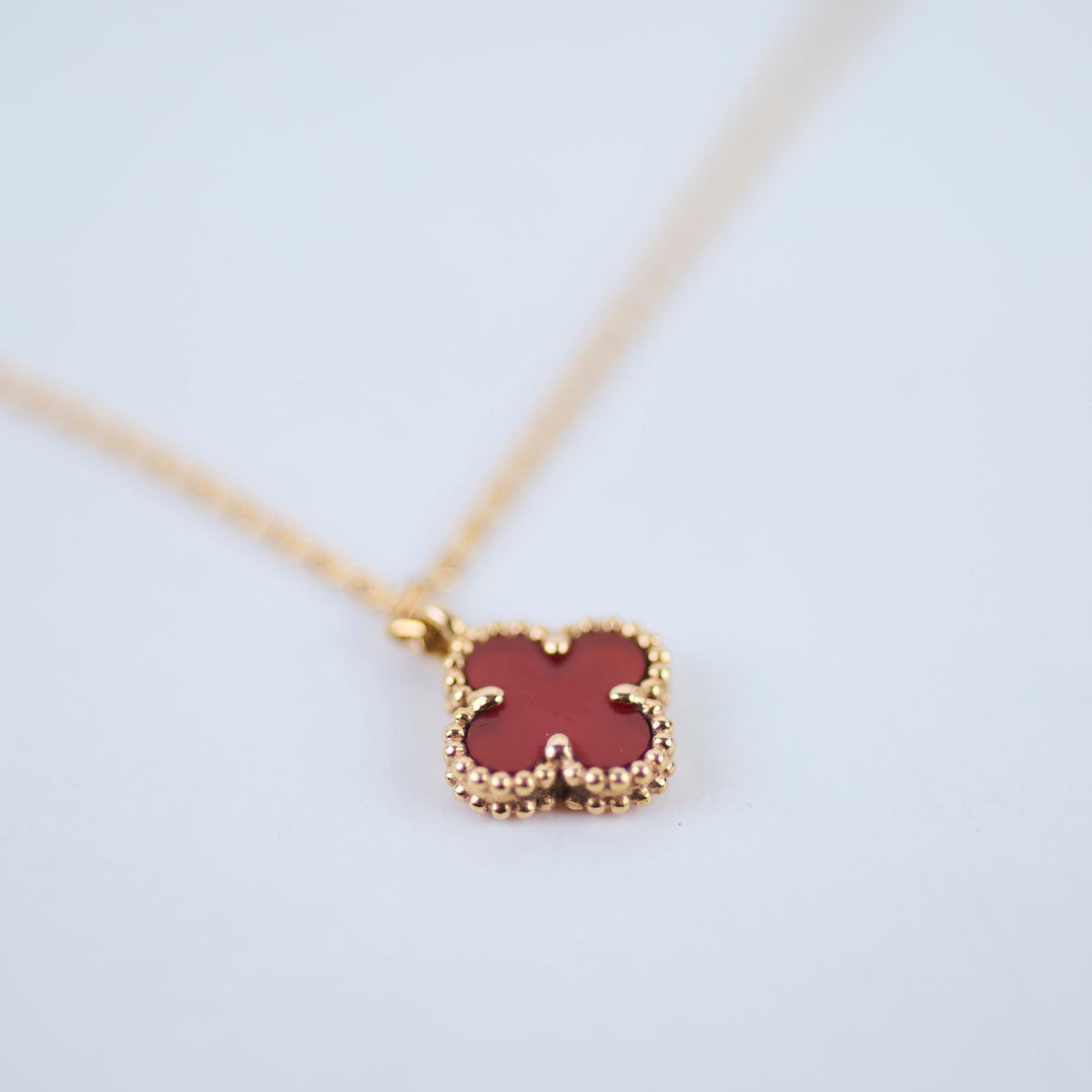 Van Cleef and Arpels Sweet Carnelian Necklace - photo 4