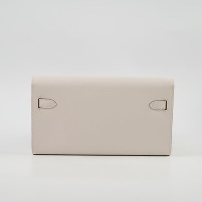 Hermes Kelly To Go Epsom in Gris Pale - photo 2