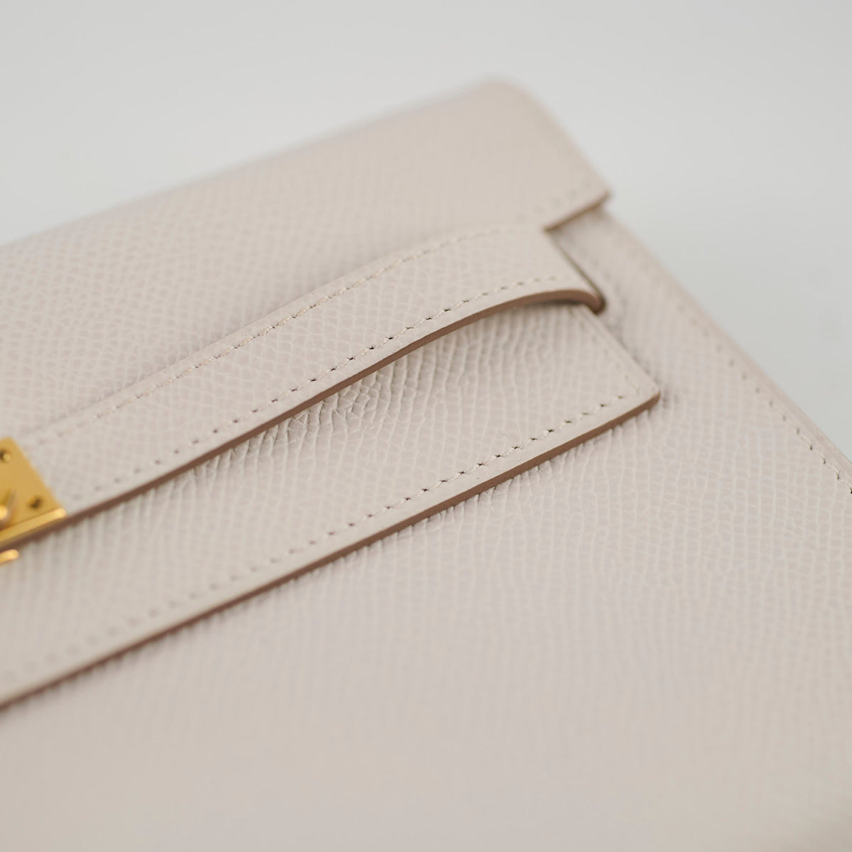 Hermes Kelly To Go Epsom in Gris Pale - photo 8