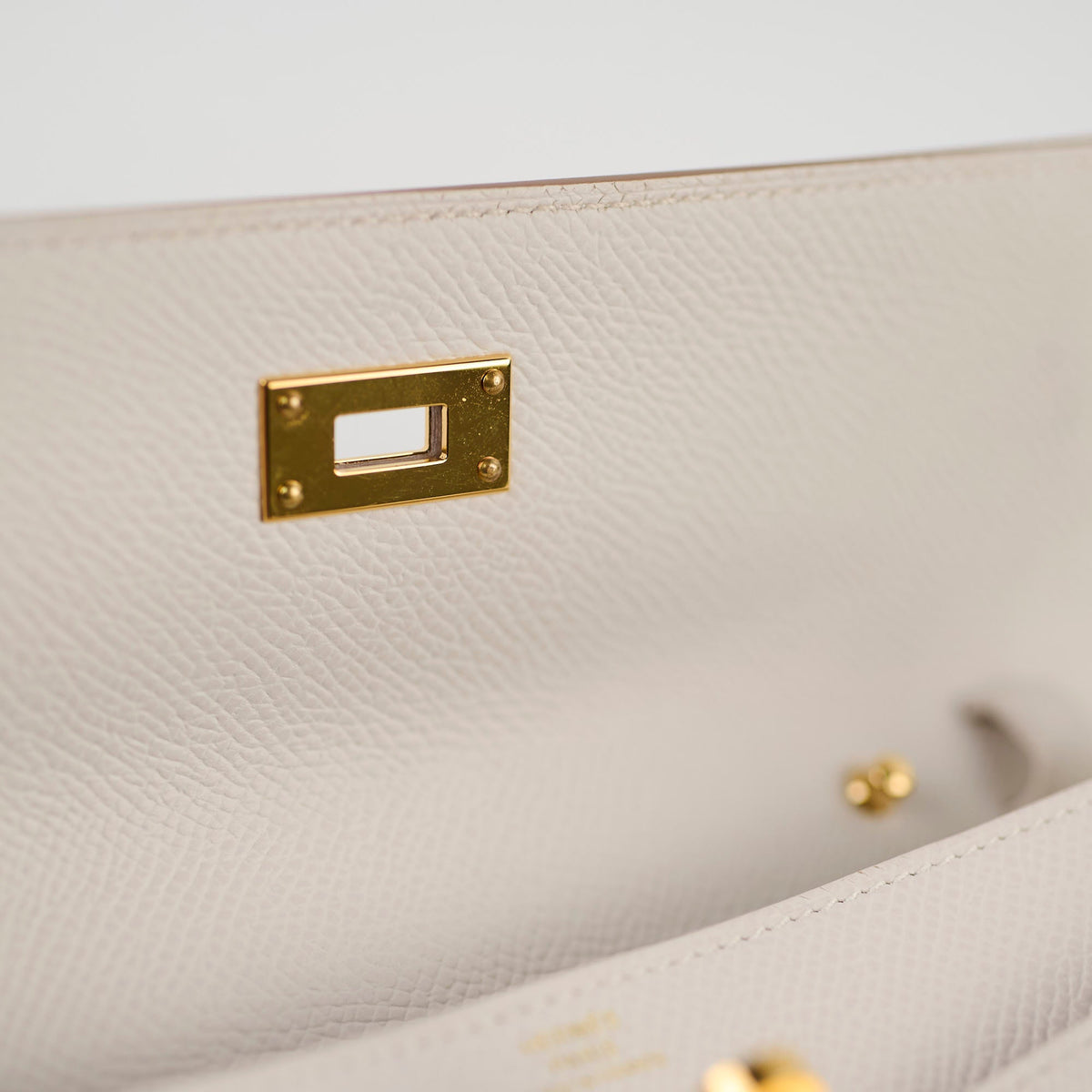 Hermes Kelly To Go Epsom in Gris Pale - photo 9