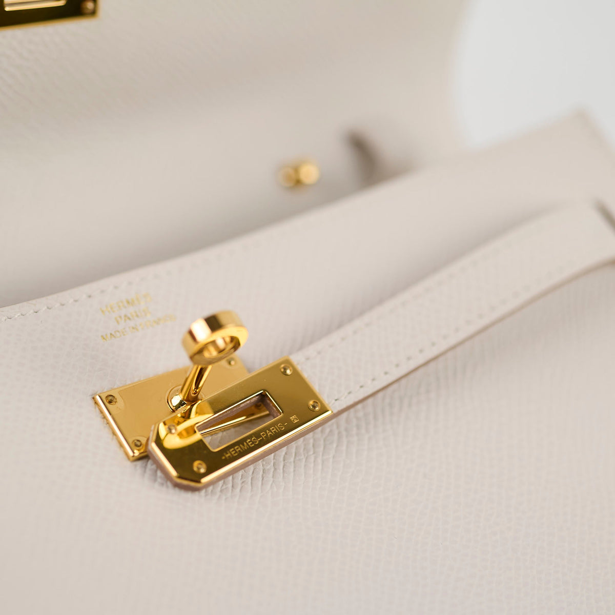 Hermes Kelly To Go Epsom in Gris Pale - photo 10