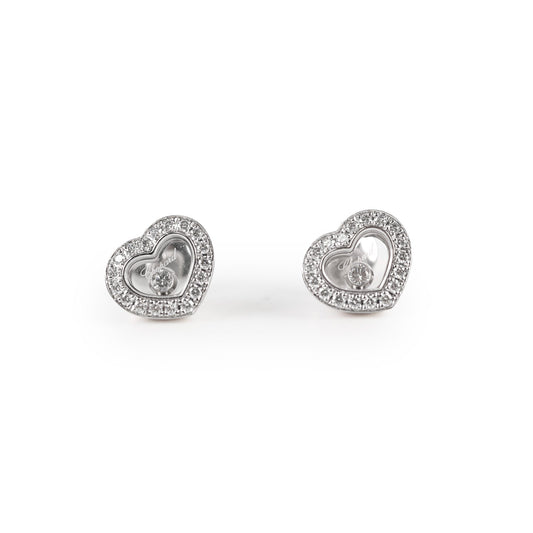 Chopard Happy Diamonds Icons Earrings White Gold - photo 1