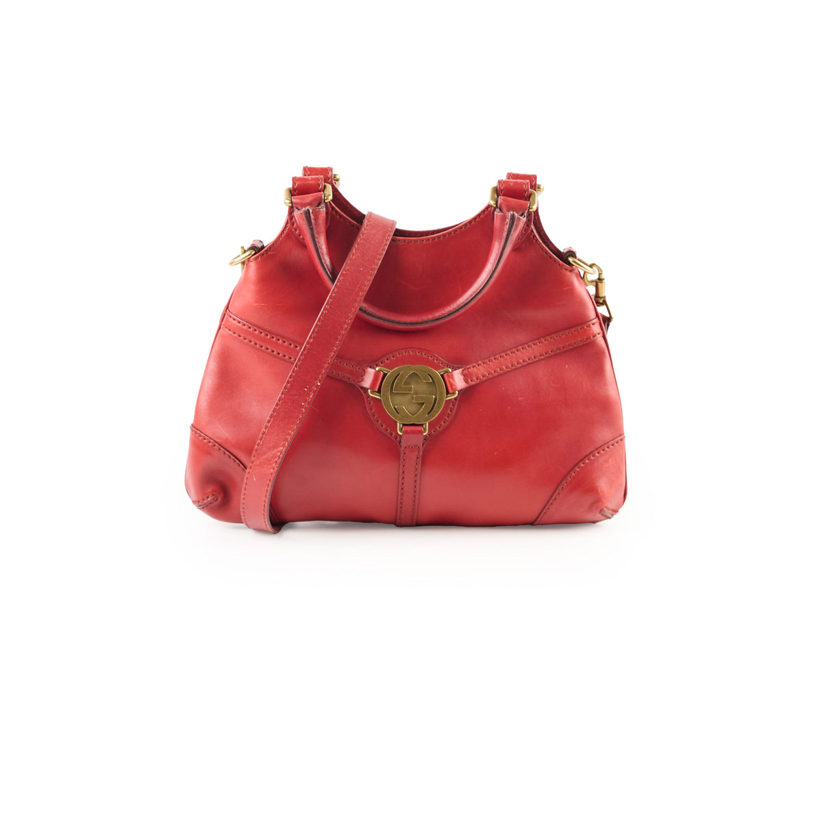 Gucci Vintage Top Handle Red - photo 1