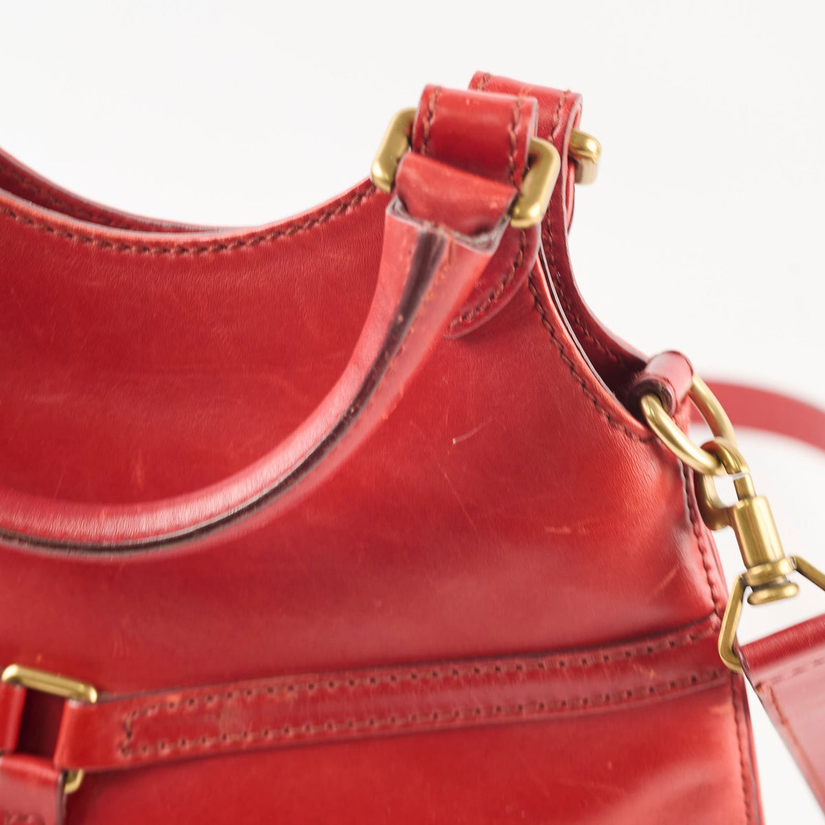 Gucci Vintage Top Handle Red - photo 9