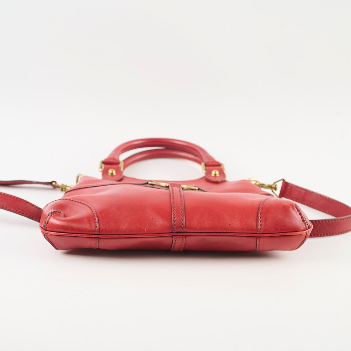 Gucci Vintage Top Handle Red - photo 3
