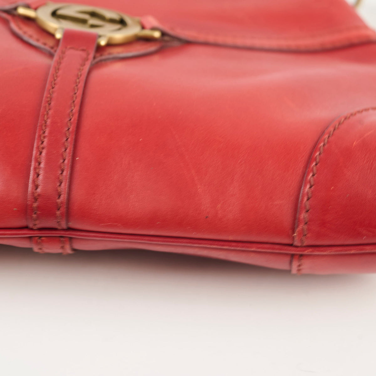 Gucci Vintage Top Handle Red - photo 17