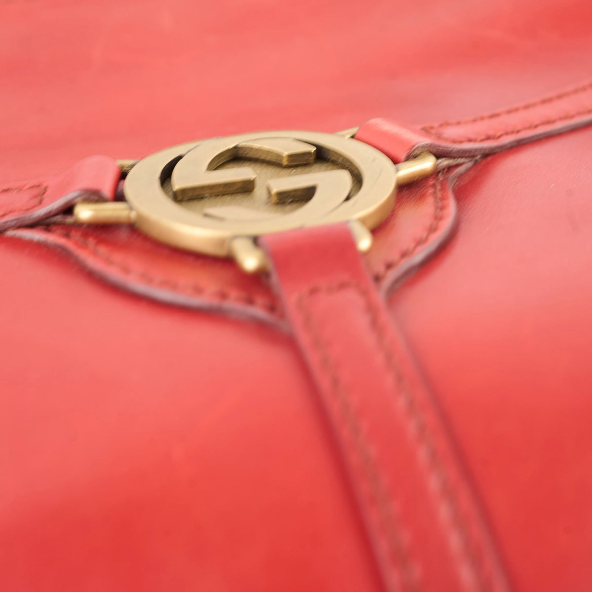Gucci Vintage Top Handle Red - photo 19