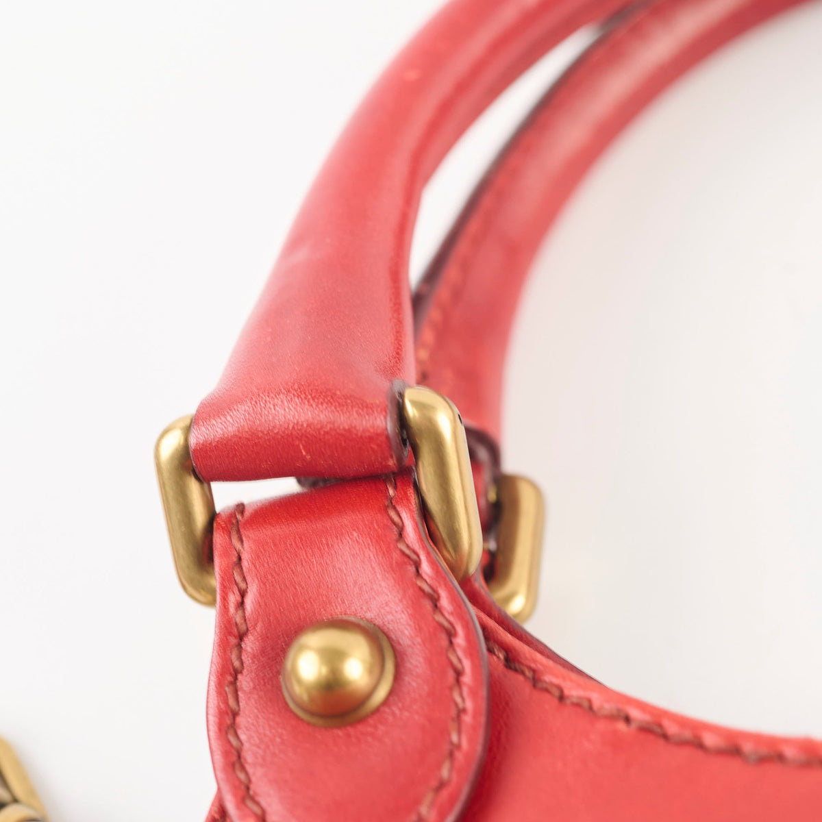 Gucci Vintage Top Handle Red - photo 12