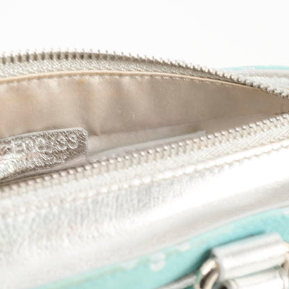 Celine Top Handle Tiffany Blue Suede - photo 14