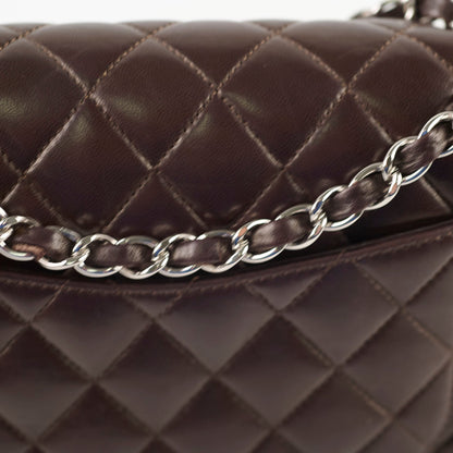 Chanel Classic Flap Medium/Large Lambskin Dark Brown - photo 6