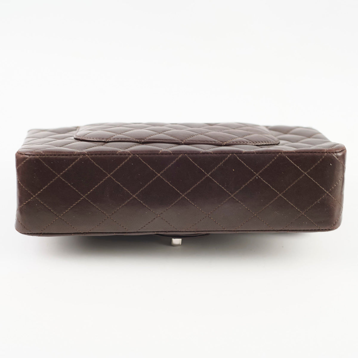 Chanel Classic Flap Medium/Large Lambskin Dark Brown - photo 4