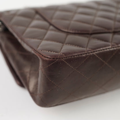Chanel Classic Flap Medium/Large Lambskin Dark Brown - photo 16