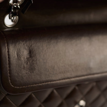 Chanel Classic Flap Medium/Large Lambskin Dark Brown - photo 13