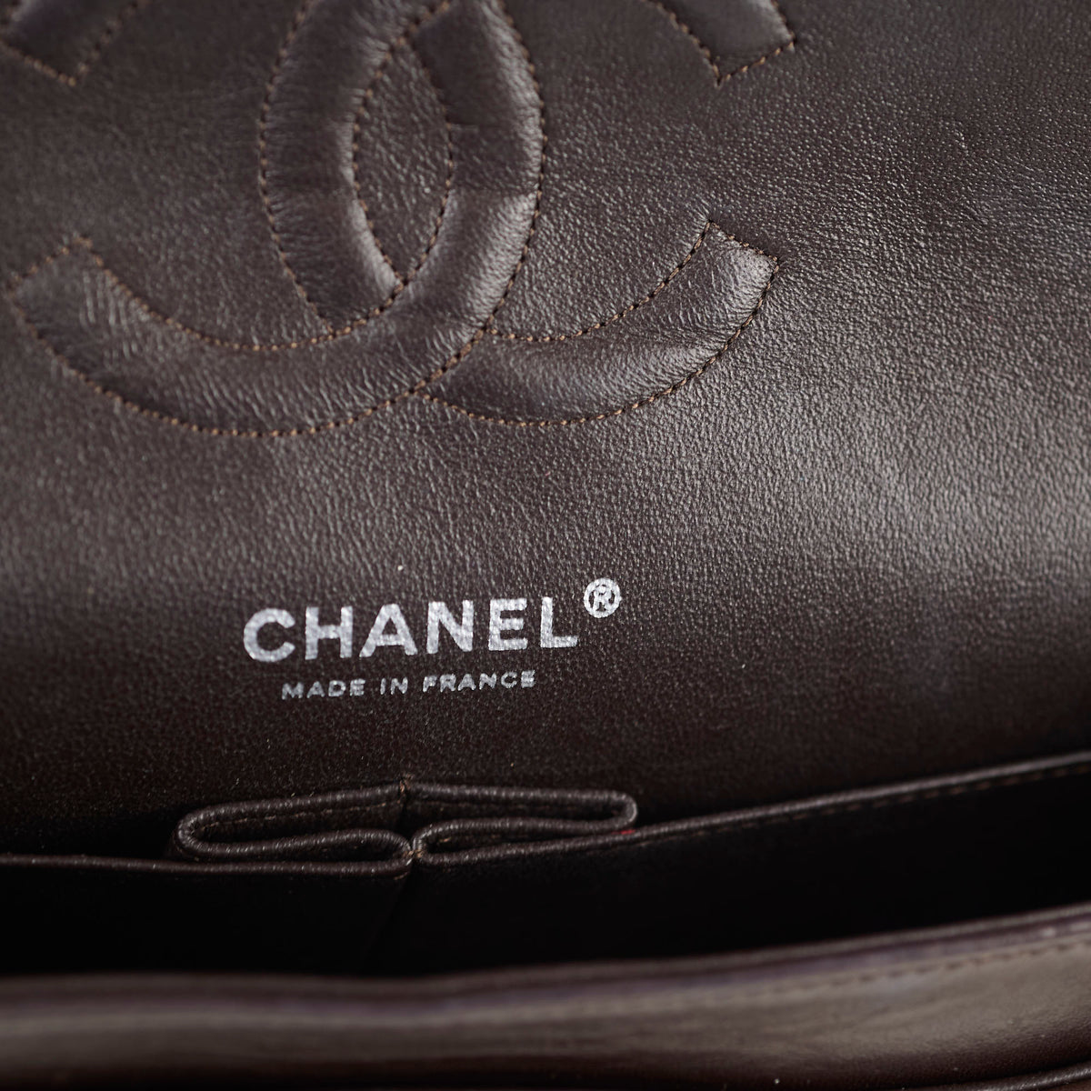 Chanel Classic Flap Medium/Large Lambskin Dark Brown - photo 14