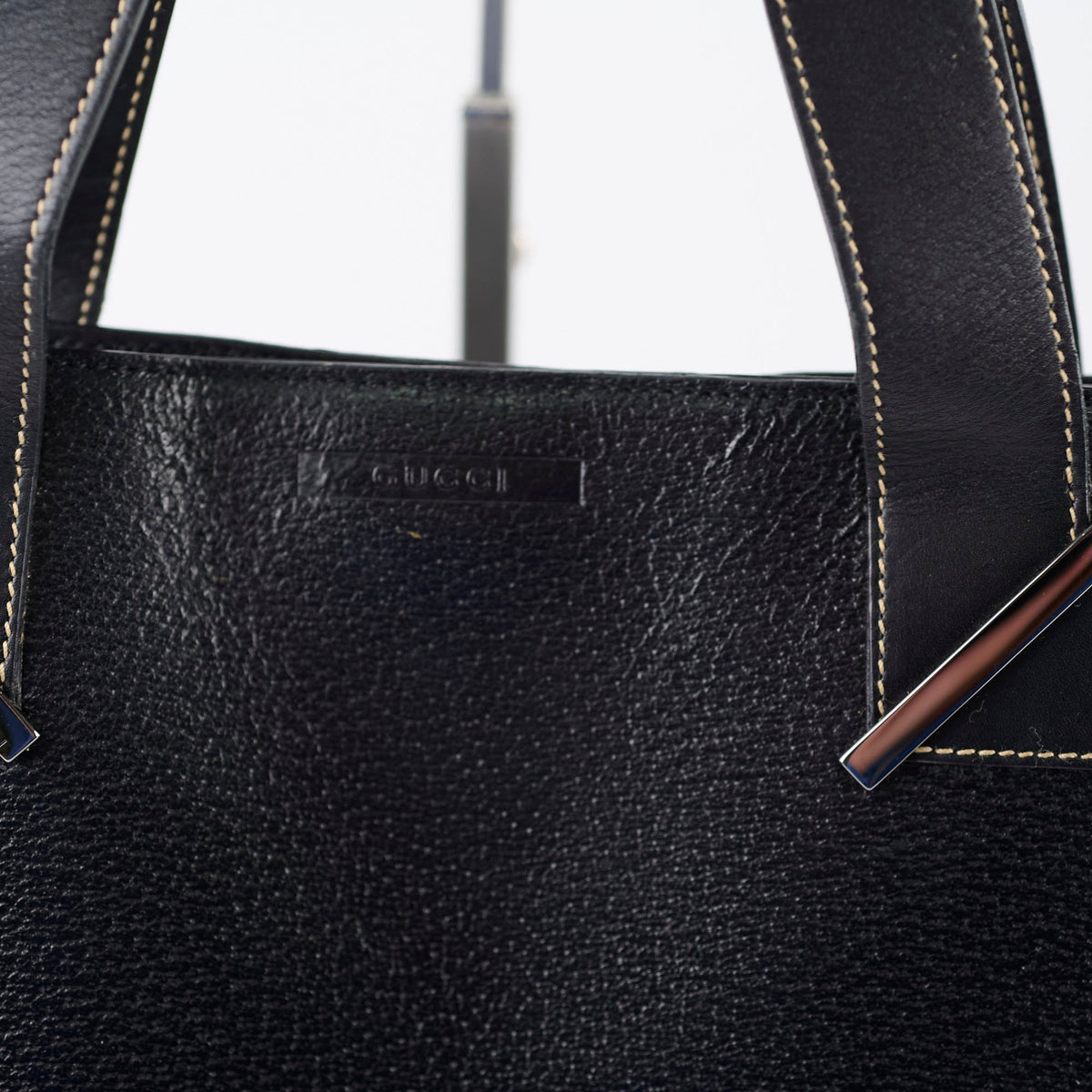 Gucci Leather Tote Black - photo 10