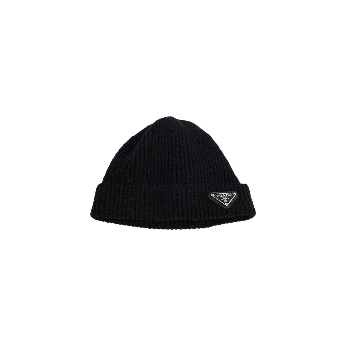 Prada Knit Beanie Black - Size L - photo 1