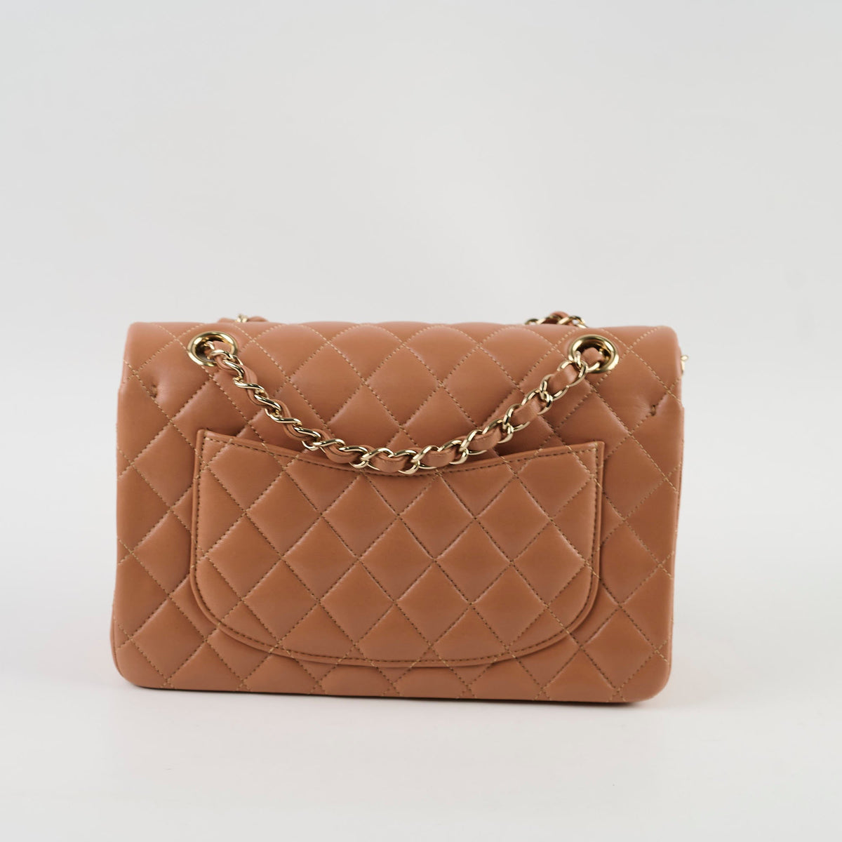 Chanel Small Classic Flap Lambskin Caramel - photo 3