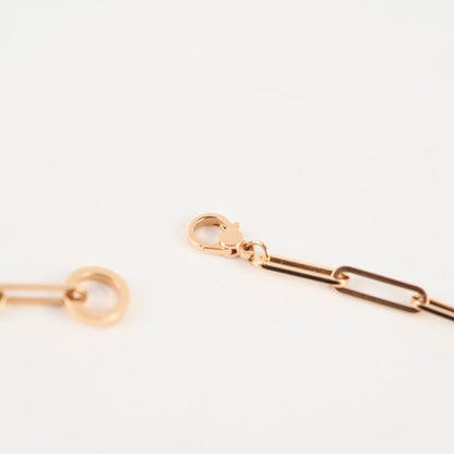 Hermes Kelly Chaine Rose Gold Diamond Choker Double/Bracelet 2025 - photo 9