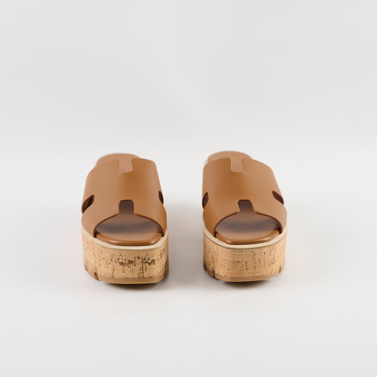 Hermes Eze 30 Sandals Naturel - Size 37 - photo 2