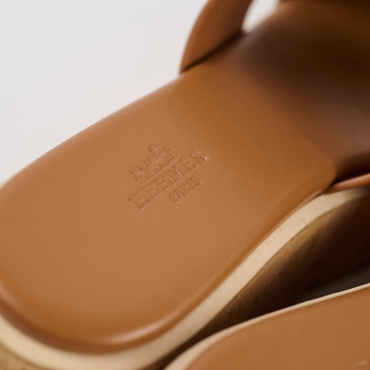 Hermes Eze 30 Sandals Naturel - Size 37 - photo 6