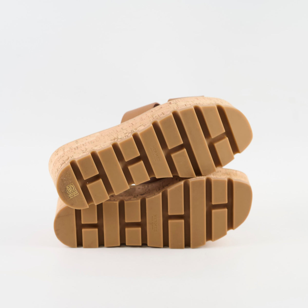 Hermes Eze 30 Sandals Naturel - Size 37 - photo 4