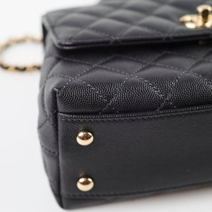 Chanel Coco Handle Small Caviar Black (Microchipped) - photo 10