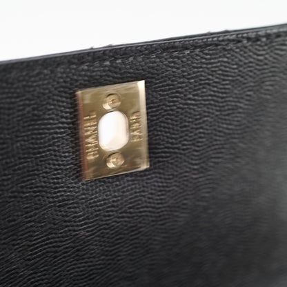 Chanel Coco Handle Small Caviar Black (Microchipped) - photo 7