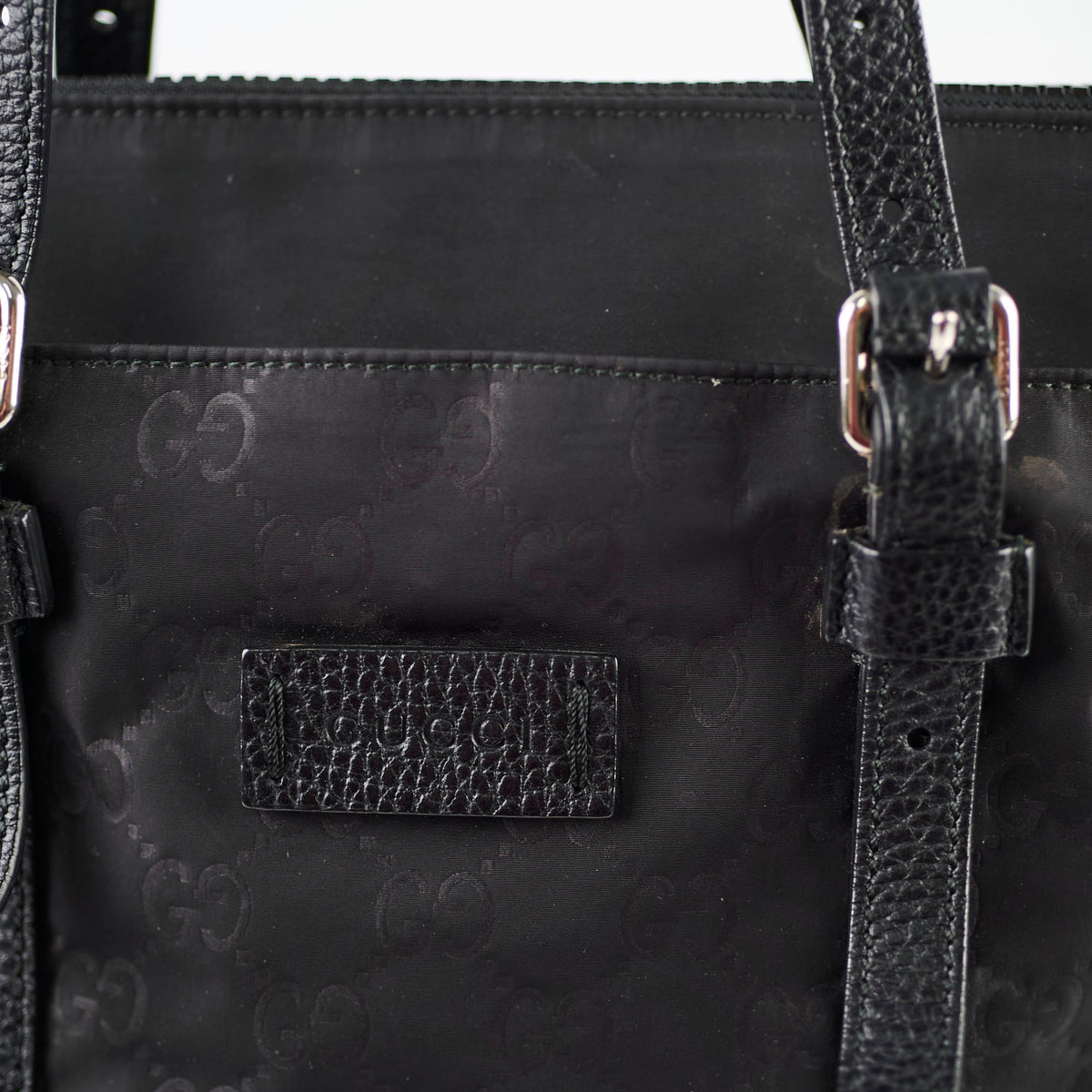 Gucci GG Nylon Tote Bag Black - photo 5