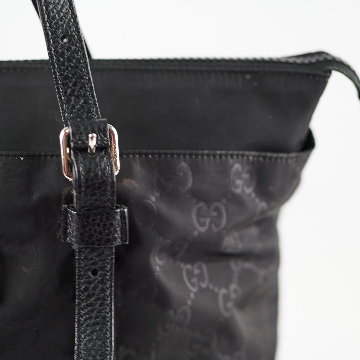 Gucci GG Nylon Tote Bag Black - photo 6