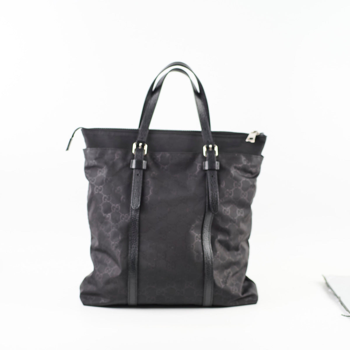 Gucci GG Nylon Tote Bag Black - photo 2