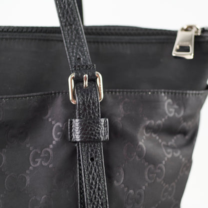 Gucci GG Nylon Tote Bag Black - photo 9
