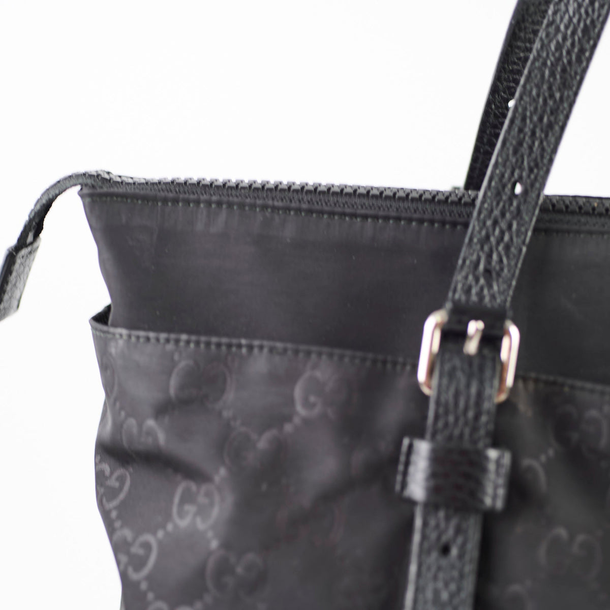 Gucci GG Nylon Tote Bag Black - photo 11