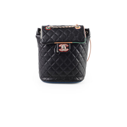Chanel Small Urban Spirit Backpack Black Multicolour - photo 1